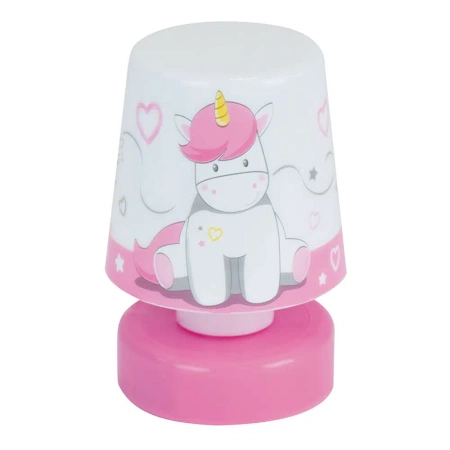 JEDNOROŻEC MAŁA LAMPKA NOCNA ŚWIECI 7 KOLORACH