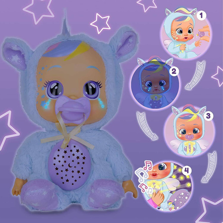 CRY BABIES LALKA JENNA GOOD NIGHT ŚPIEWA PROJEKTOR