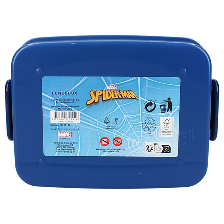 SPIDER SPIDERMAN LUNCH BOX ŚNIADANIÓWKA DO SZKOŁY