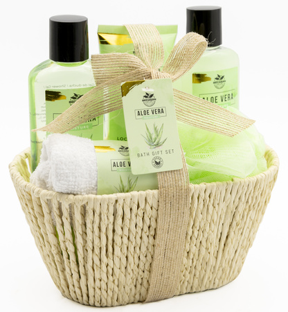 BCS KOSZ ZESTAW PREZENTOWY NA ŚWIĘTA KOSMETYKÓW DO CIAŁA KĄPIELI SPA