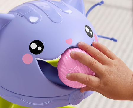 FISHER PRICE PETS KOCIA WIEŻA Z PIŁECZKAMI CENTRUM ZABAW SENSORYCZNE 9m+