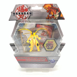 BAKUGAN FIGURKA KOLEKCJONERSKA DRAGONOID ŻÓŁTY + 2 Karty SPIN MASTER