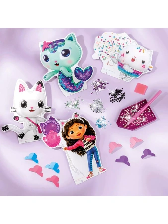 Totum Koci Domek Gabi 3w1 Zestaw kreatywny do robienia bransoletek Mozaika