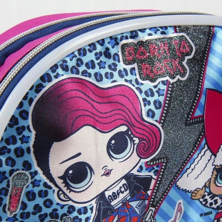 LOL L.O.L PIÓRNIK DWUKOMOROWY KOSMETYCZKA TUBA LED