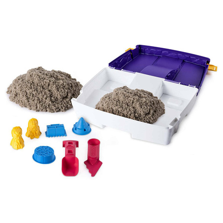 KINETIC SAND PIASEK KINETYCZNY WALIZKA AKCESORIA