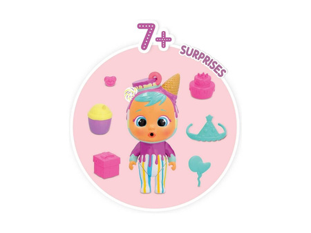 CRY BABIES MAGIC TERAS ZESTAW URODZINOWY TORT LALKA KALENDARZ AKCESORIA