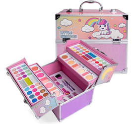 MARTINELIA ZESTAW MAKIJAŻU DZIECI DUŻY KUFEREK JEDNOROŻEC KOSMETYKI XXL