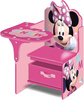 DISNEY MYSZKA MINNIE BIURKO STOLIK SKRZYNIA DZIECI