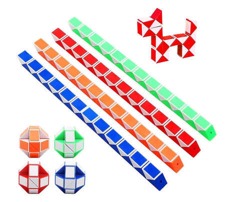 UKŁADANKA MAGICZNY WĄŻ MAGIC SNAKE FIDGET TOYS
