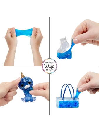 RAINBOW HIGH SKYLER BRADSHAW LALKA ZESTAW AKCESORIA SLIME NIEBIESKA BLUE