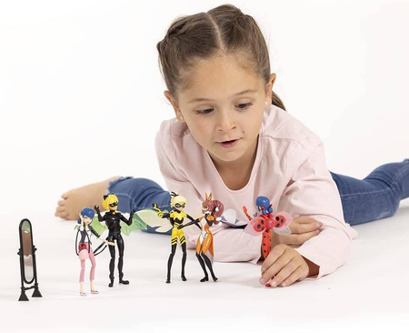 MIRACULOUS FIGURKA BIEDRONKA LADYBUG + AKCESORIA