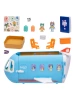BLUEY BNGO ZESTAW TRANSFORMUJĄCY SAMOLOT 3W1 FIGURKI