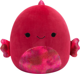 SQUISHMALLOWS MASKOTKA PLUSZAK PODUSZKA MALINOWA RYBKA BARELLA 40 CM 4541