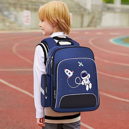 PLECAK SZKOLNY TORNISTER KOSMOS KOSMONAUTA DZIECI