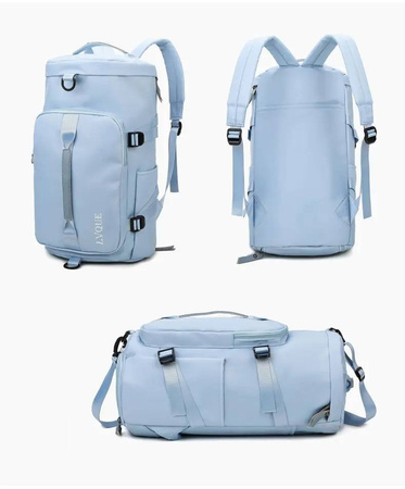 BAGAŻ PODRĘCZNY TORBA PLECAK 2W1 SAMOLOTU PODRÓŻNA