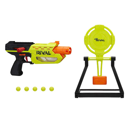 NERF RIVAL PISTOLET NA KULKI MERCURY + TARCZA
