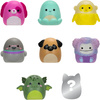 SQUISHMALLOWS figurki SQUISH A LONGS zestaw MiniSquish 8 figurek seria 2