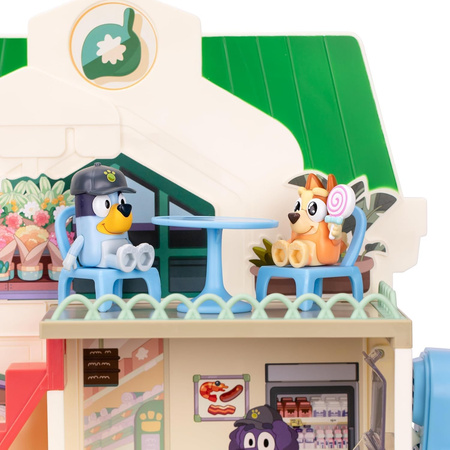 Moose Toys BLUEY Zestaw Supermarket z Dźwiękiem domek Figurki
