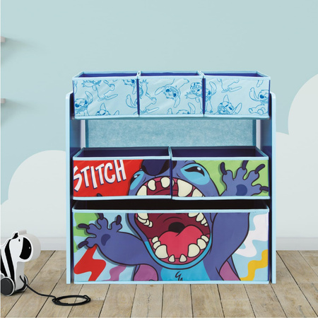 LILO I STITCH STICZ REGAŁ ORGANIZER POJEMNIKI NA ZABAWKI DLA DZIECI