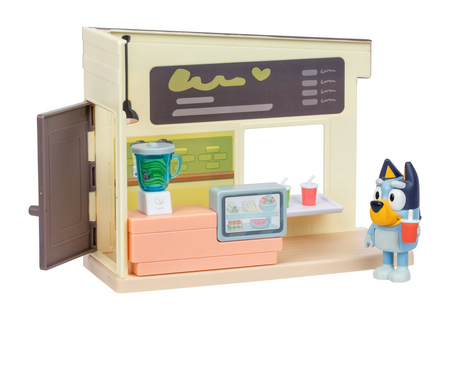 Moose Toys Mini zestaw Bar z sokami Bluey Juice Bar Playset