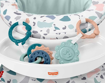 FISHER PRICE KRZESŁO DLA NIEMOWLĄT SIEDZONKO FOTELIK SIEDZISKO STOLIK