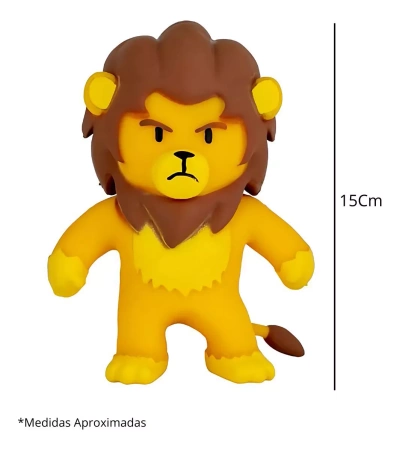 STUMBLE GUYS MONSTER FLEX ROZCIĄGLIWE GUMOWE FIGURKI LEONIDAS