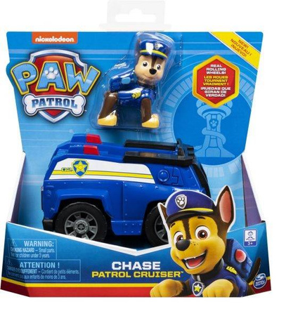 PSI PATROL CHASE POJAZD POLICJA RADIOWÓZ + FIGURKA