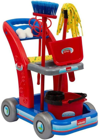 VILEDA ZESTAW DO SPRZĄTANIA DLA DZIECI WÓZEK MOP WIADRO ZABAWKA