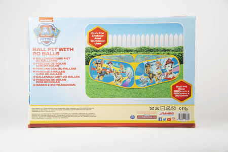 PSI PATROL SUCHY BASEN BASENIK PIŁKKI KULKI KOJEC