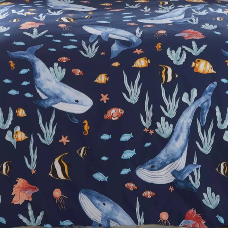 OCEAN RYBKI REKIN NEMO POŚCIEL 140X200 DZIECI