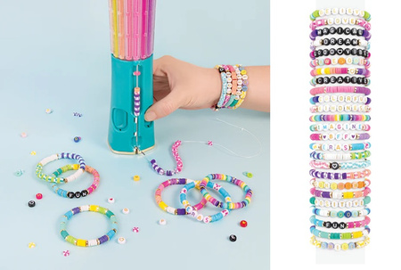 Make It Real Duży Zestaw Deluxe do Tworzenia Bransoletek 3118 Elementów