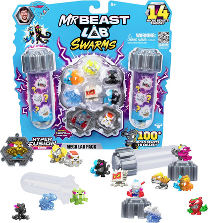 MrBeast Lab Swarms S3 – Mega 14-Pack Figurek Hyper Fusion