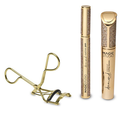 MAGIC STUDIO IDC ZŁOTY ZESTAW ZALOTKA WODOODPORNY TUSZ EYELINER