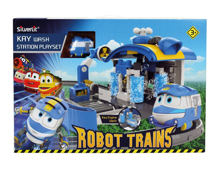 ROBOT TRAINS MYJNIA Z POCIĄGIEM KAY ZESTAW