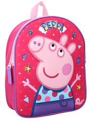PEPPA PIG 3D ŚWINKA PLECACZEK PLECAK PRZEDSZKOLA
