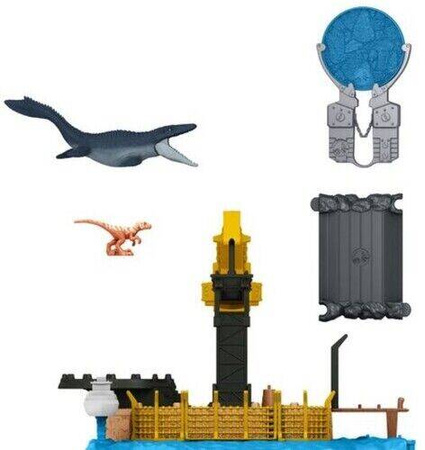 JURASSIC WORLD DINOZAURY FIGURKI MOSASAURUS MAYHEM ATAK MOZOZAURA HFF11