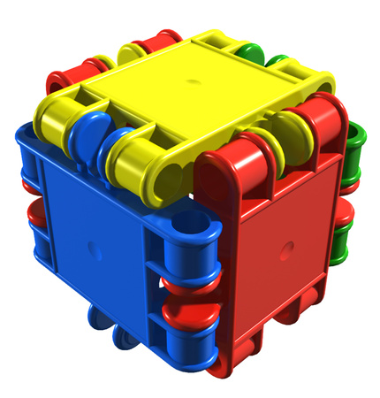 KLOCKI KONSTRUKCYJNE ZESTAW CLICS CZ116 28 elementów
