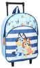 BLUEY I BINGO PIESKI WALIZKA PLECAK NA KÓŁKACH DLA DZIECI SZELKI