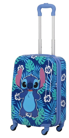 WALIZKA STITCH NA KÓLKACH DLA DZIECI PODRÓŻNA SZYFR BAGAŻ