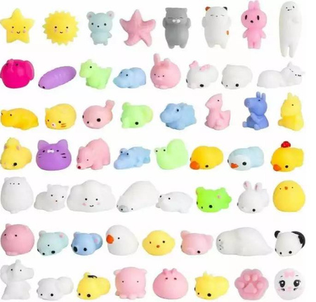 MOCHI SQUISHY FIDGET GNIOTKI POP IT GNIOTEK 24 szt