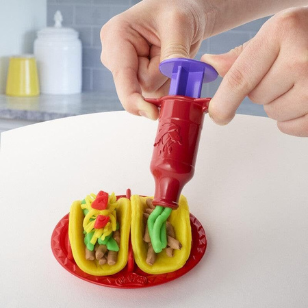 CIASTOLINA PLAY DOH KUCHNIA CZAS NA TACO TORTILLA ZESTAW HASBRO