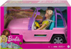 MATTEL ZESTAW SAMOCHÓD TERENOWY JEEP AUTO BARBIE + DWIE LALKI GVK02