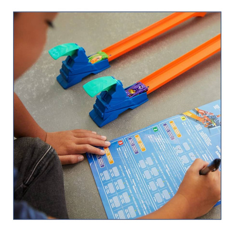 HOT WHEELS TOR TORY ZESTAW WYRZUTNIA WYZWANIE STEAM