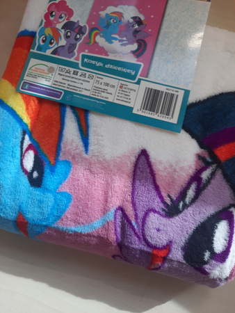 MY LITTLE PONY KUCYK KONIK CIEPŁY MILUTKI KOC KOCYK PLED DLA DZIECI