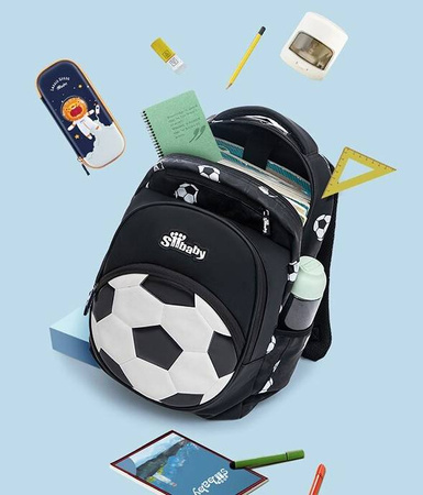 PIŁKA FOOTBALL PLECAK W PIŁKI SZKOLNY TORNISTER DZIECI A4