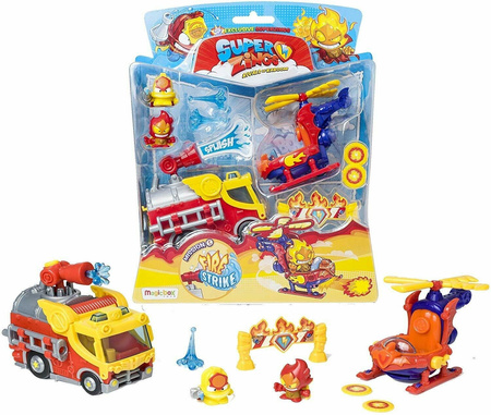SUPER ZINGS SERIA 5 FIRE STRIKE 2 FIGURKI POJAZDY