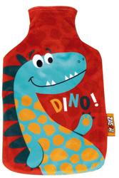 Termofor DINOZAUR Gumowy Miękki Pokrowiec Mały dla Dzieci TERMOFOR DINO