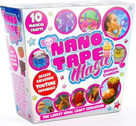 NANO TAPE MAGIC TAŚMY DIY ZESTAW KREATYWNY AKCESORIA OZDOBY