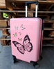 MOTYLKI MOTYLE MOTYL WALIZKA NA KÓŁKACH DZIECIĘCA KABINOWA PODRÓŻNA SZYFR