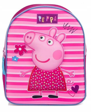PEPPA PIG ŚWINKA Plecak Plecaczek PRZEDSZKOLA 3D